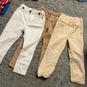 3 pair of pants 4T Cat & Jack, Zara boys and EGG